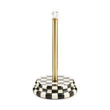 Courtly Check Paper Towel Holder