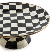 Courtly Check Small Pedestal Platter