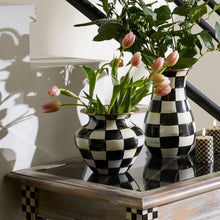 Courtly Check Enamel Large Vase