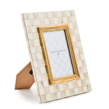 Mocha Check 4x6 Frame