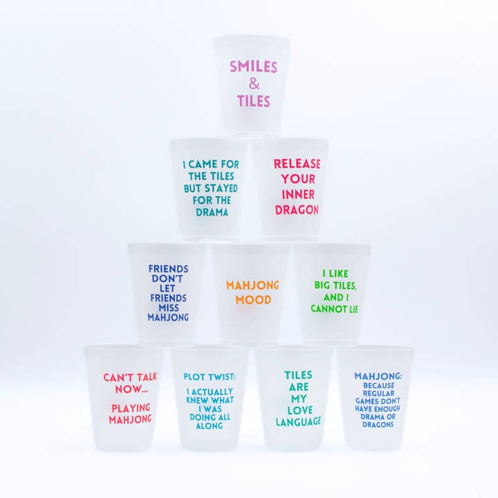Mahjong Frosted Cup 10 Pack