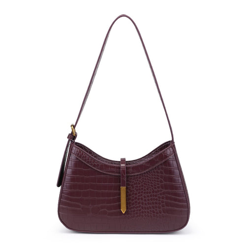 Judith Wine Shoulder Bag