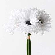 Real Touch Gerbera White Bouquet