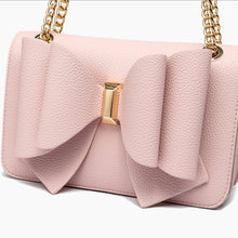 Jane Blush Overflap Bow Crossbody