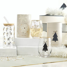 Bow Tree Stemless Wine Glass
