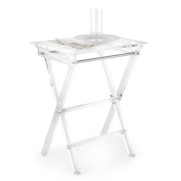 ACRYLIC FOLDING TABLE