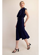 Cowl Neck Midi Dress