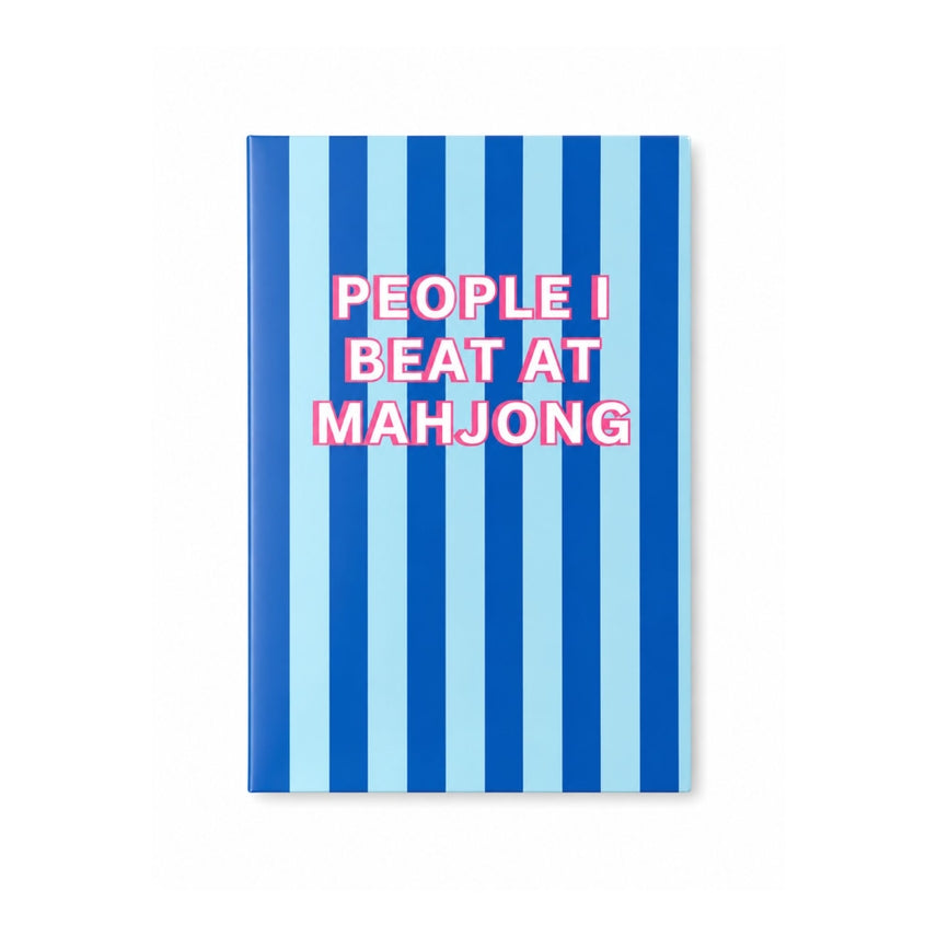 People I Beat at Mahjong Journal