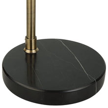 Matte Black Antique Brass Floor Lamp