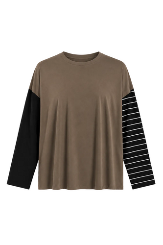 Mixed Media Boxy Tee
