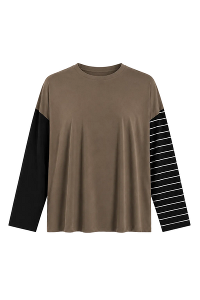Mixed Media Boxy Tee