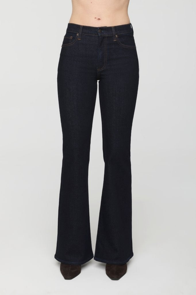 Kinsley Night Flight Mid Rise Ultra Flare Jean