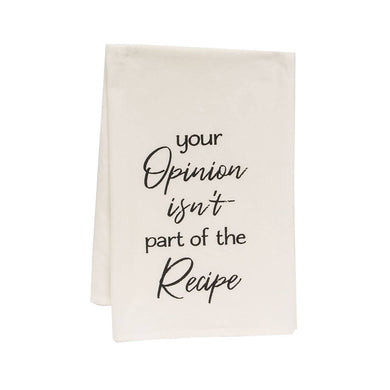 YOUR OPINION DISH TOWEL