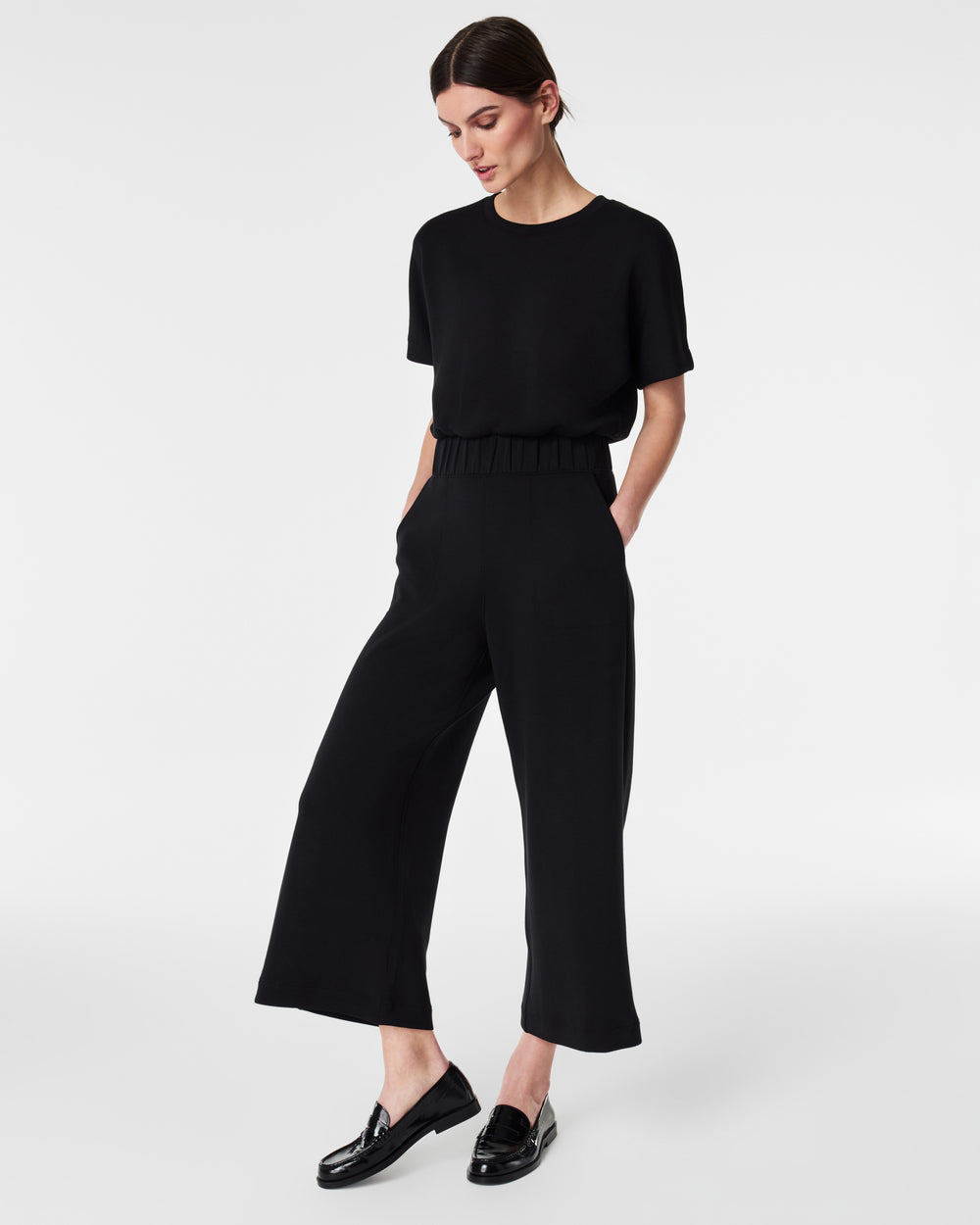 Airessentials Crop Wide Leg Jumpsuit SPANX 50625R