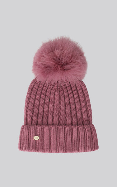 Amalie Knit Hat with Pom