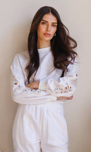 Arabella Lace Combo Sweatshirt