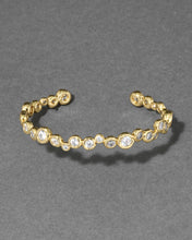 Asterales Gold CZ Skinny Cuff