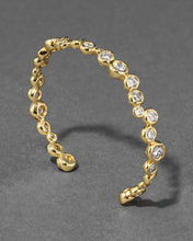 Asterales Gold CZ Skinny Cuff