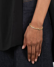 Asterales Gold CZ Skinny Cuff