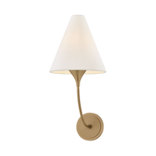 Evermore Wall Sconce, Patina Brass