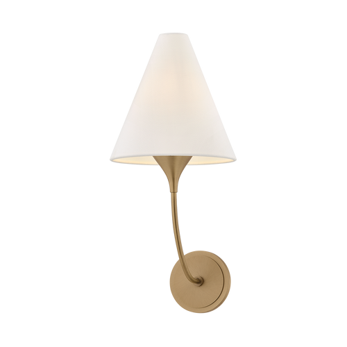 Evermore Wall Sconce, Patina Brass