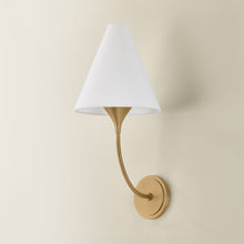 Evermore Wall Sconce, Patina Brass