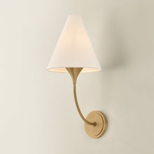 Evermore Wall Sconce, Patina Brass