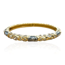 Gold Enzo Bangle