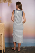 Stripe Sleeveless Dress