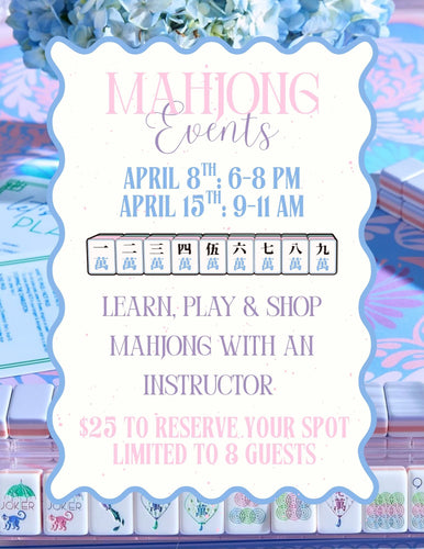 Mahjong Event Ticket