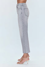 Cassie Enigma High Rise Straight Crop Jean