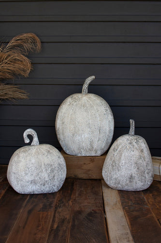 Rustic Metal Pumpkin-Large