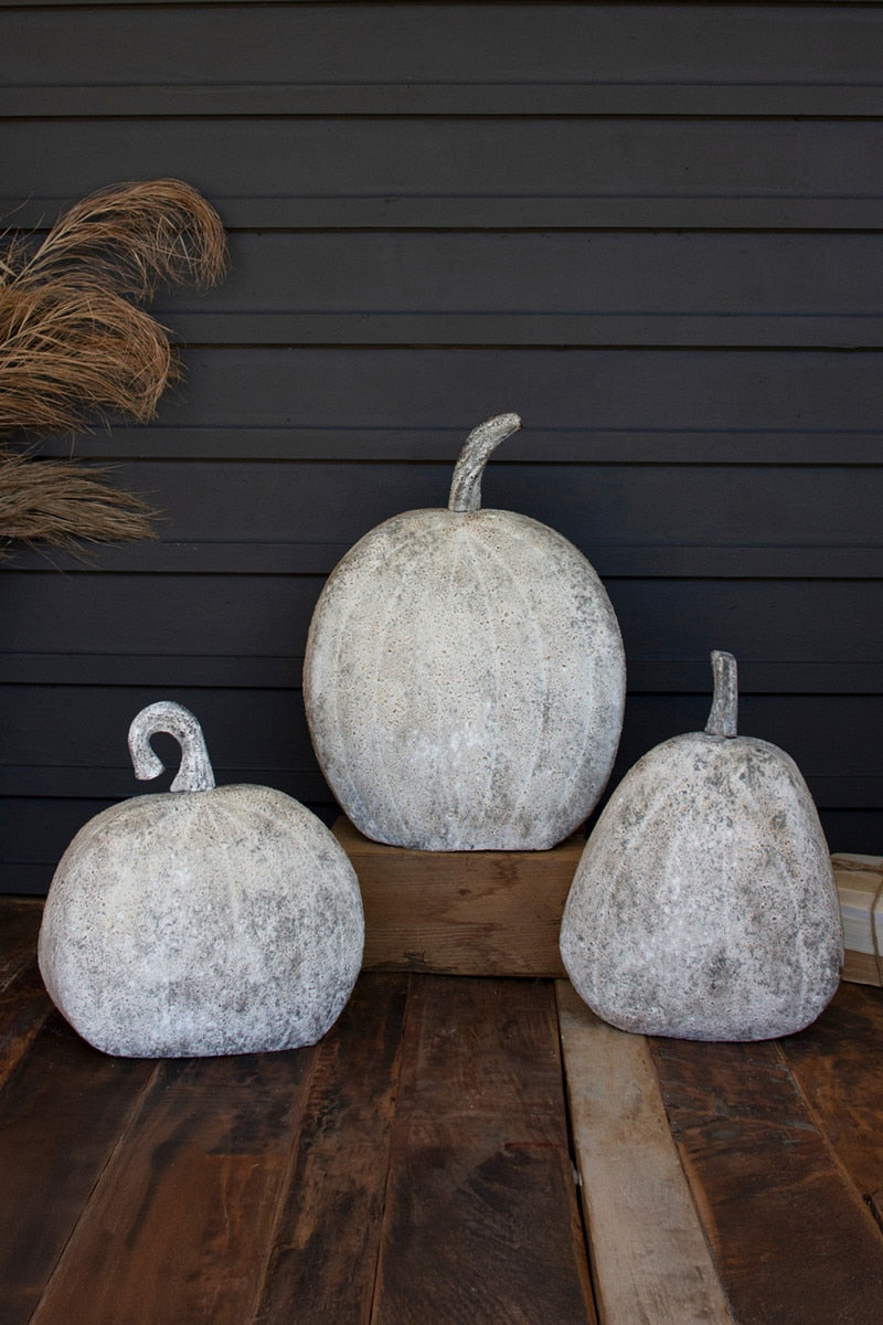 Rustic Metal Pumpkin-Large