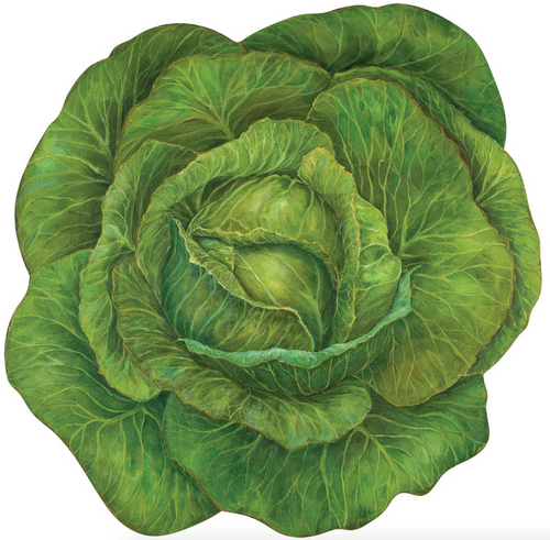 DIE-CUT CABBAGE PLACEMAT 12PK