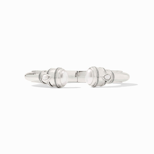 Cannes Silver Demi Cuff-Pearl