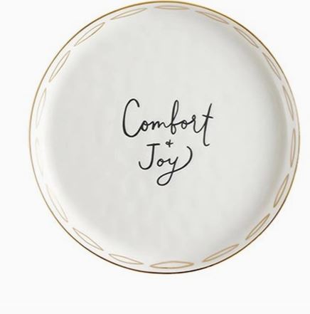 Comfort Joy Ceramic Appetizer Plates