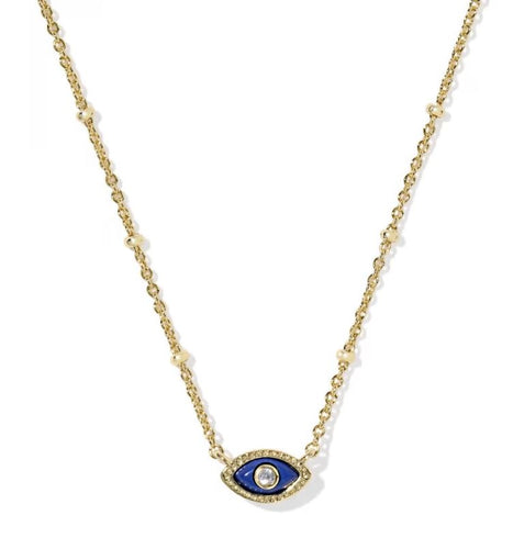 Mini Eye Short Pendant Necklace
