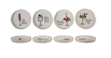 Let's Get Toasted Stoneware Plate