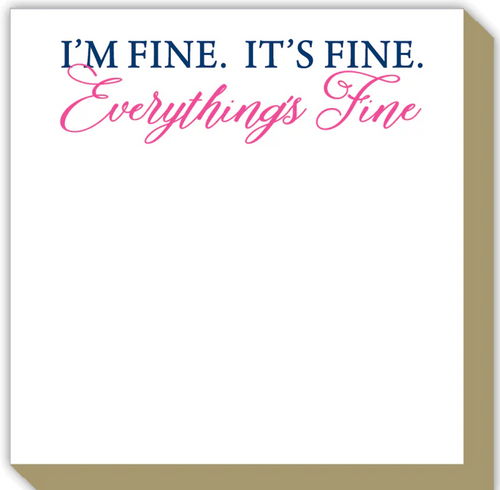 I'm Fine. It's Fine Notepad