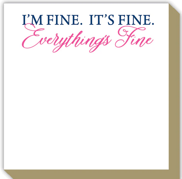 I'm Fine. It's Fine Notepad