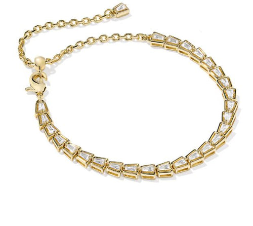 Bella Gold CZ Tennis Bracelet