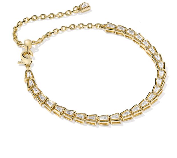 Bella Gold CZ Tennis Bracelet