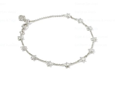 Sierra Silver Star Delicate Chain Bracelet