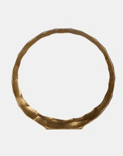 Hammered Gold Ring Sculpture-Small