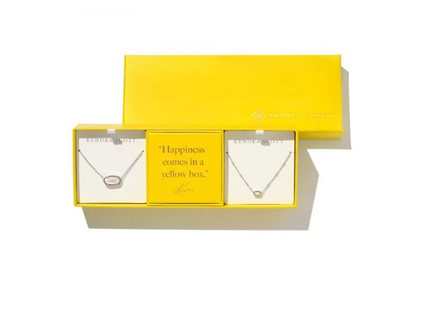 Elisa Silver Ivory Gift Set