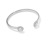 Bella Silver CZ Cuff S/M