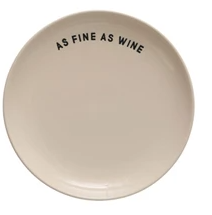 AS FINE AS WINE PLATE