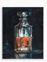 Abstract Whiskey Decanter 11x14