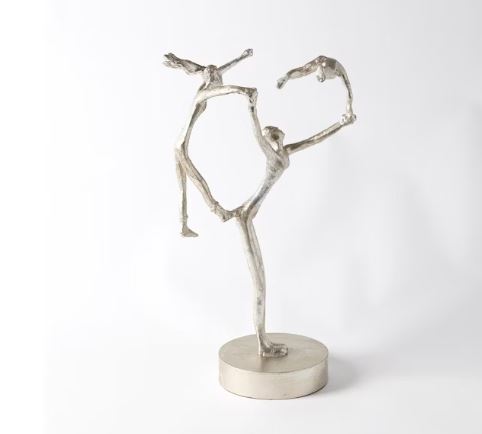 Recess Sculpture-Silver Leaf