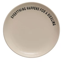 EVERYTHING HAPPENS FOR A RIESLING PLATE
